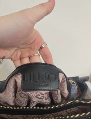 Zaino Liu Jo trapuntato nero