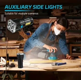 Linterna LED Táctica Potente