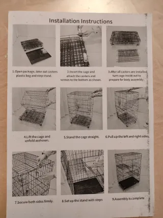 Jaula grande para roedores