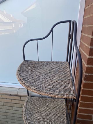 Estantería Rústica Esquinera Plegable