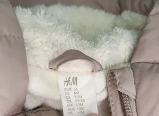 Buzo bebé H&M Talla 56 Oso