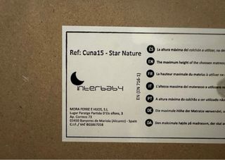 Cuna colecho Interbaby 60x120