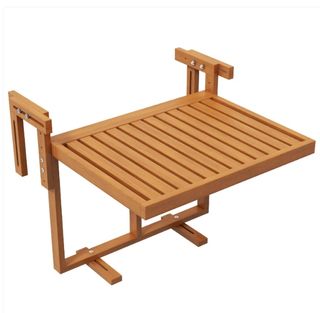 Mesa Balcón Plegable Madera