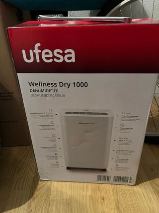 Deshumidificador Ufesa Wellness Dry 1000