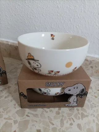 Bol Snoopy Peanuts Cerámica