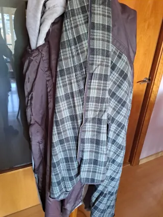 Gabardina Hombre Talla 54 Beige