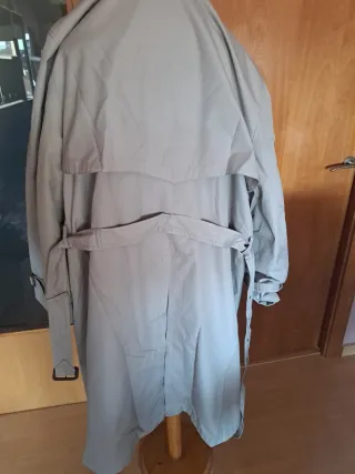 Gabardina Hombre Talla 54 Beige