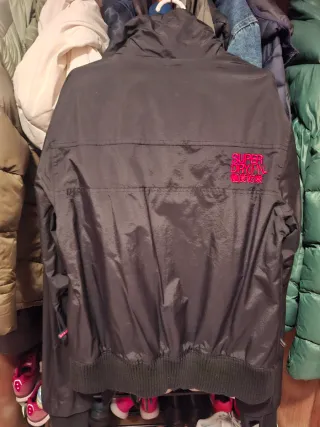 Cazadora Superdry Hombre Negra