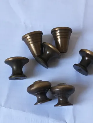 7 Pomos Tirador Latón