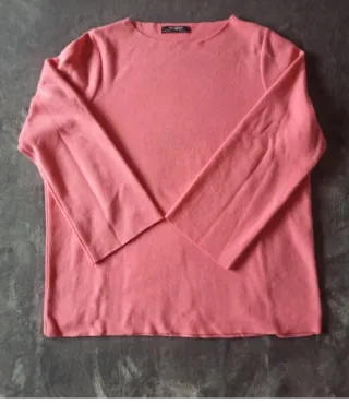 Jersey Zara Rosa Manga Larga