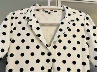 Vestido Aire Retro lunares midi