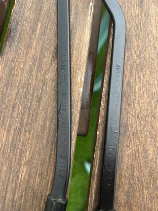 Brazos limpiaparabrisas Audi A3