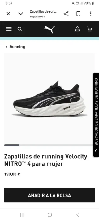 Zapatillas Puma Velocity Nitro 4 Mujer Nuevas