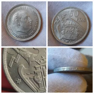 Moneda 50 PESETAS PRUEBA NUMISMATICA