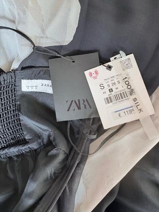 Abito lungo con stampa floreale