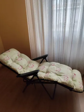 Hamaca plegable floral