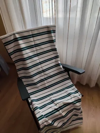 Hamaca plegable floral