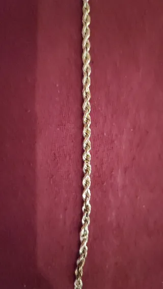 Bracciale Oro 18k Lunghezza circa 21