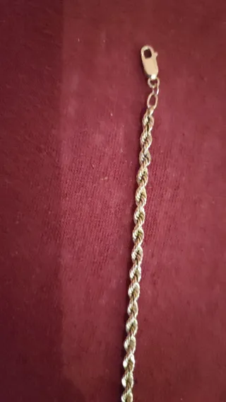 Bracciale Oro 18k Lunghezza circa 21