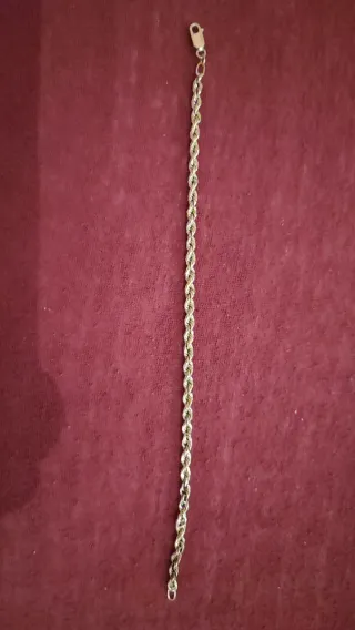 Bracciale Oro 18k Lunghezza circa 21