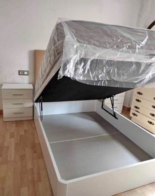 Canapé con Colchón Ergonómico para Dormitorio