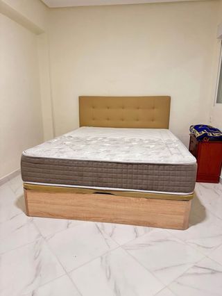 Canapé con Colchón Ergonómico para Dormitorio