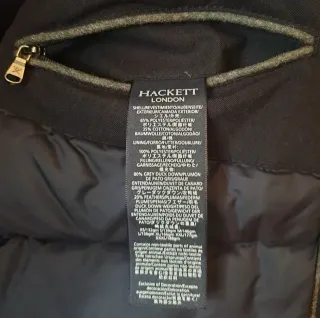 Abrigo Hackett London hombre L, plumón pato