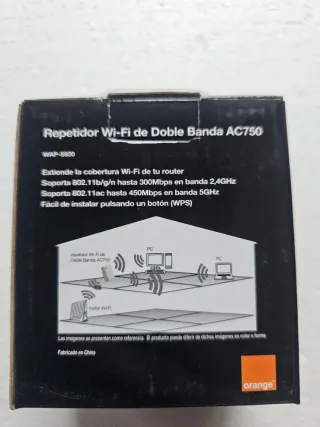 Lote 7 Repetidores WiFi Orange AC750 - WAP-5920