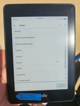Kindle Paperwhite 10 completo
