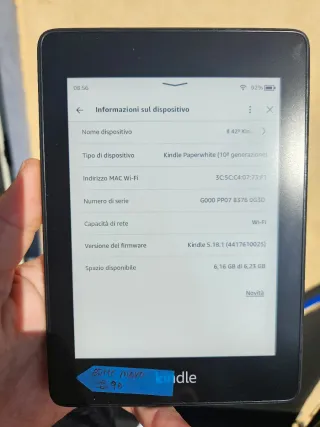 Kindle Paperwhite 10 completo