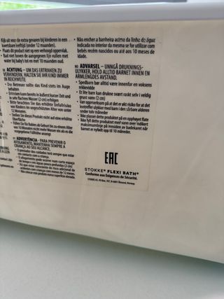 Bañera Stokke Flexi Bath V2 + Patas