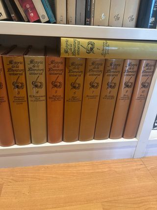 Historia de la Literatura Universal. Admito oferta