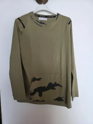 Maglia Zara Ragazzo Camouflage 11-12 Anni