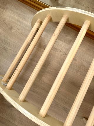 Arco balancín y rampa estilo Pikler madera