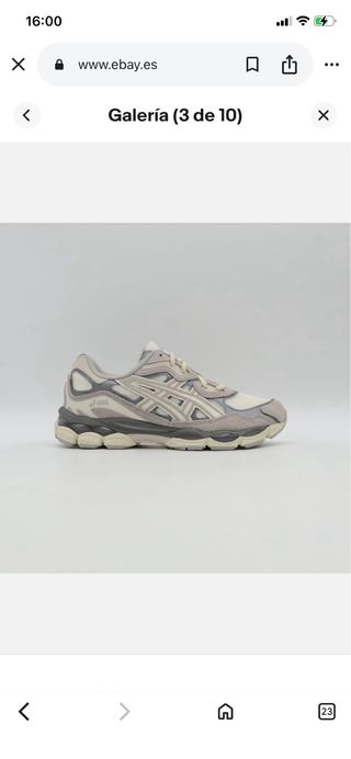 Asics Gel NYC Oyster Grey