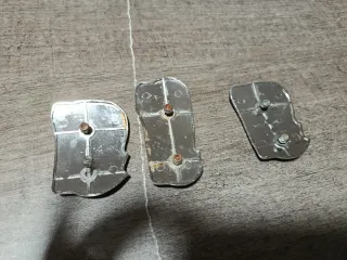 Pedales Coche Cromados