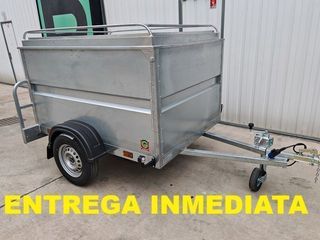 NUEVO: Remolque cerrado 180x138x88 cm