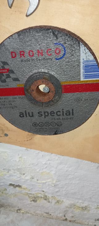 Lote 36  discos amoladora radial Würth