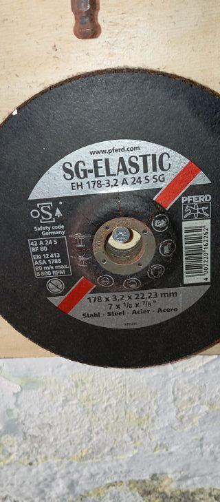 Lote 36  discos amoladora radial Würth