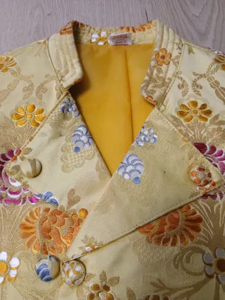 Chaleco Fallero bordado , talla 56cm.