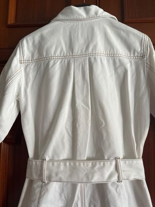 Mono Massimo Dutti Blanco Talla L