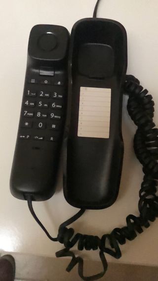 Teléfono Gigaset DA210 Negro