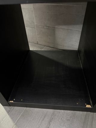 Estantería Kallax Ikea Negra