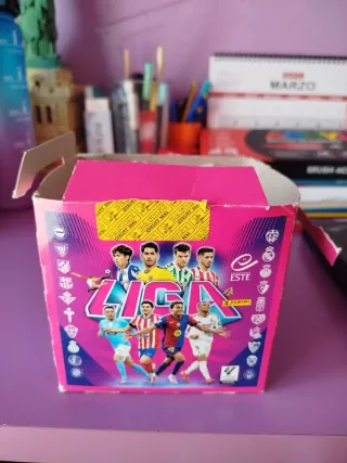 Caja Cromos Liga Panini