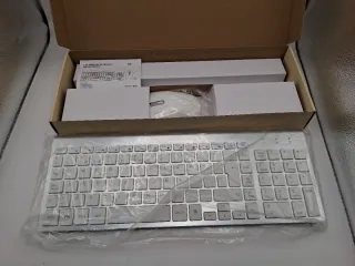 Teclado y Mouse Inalámbrico Cimetech Beige