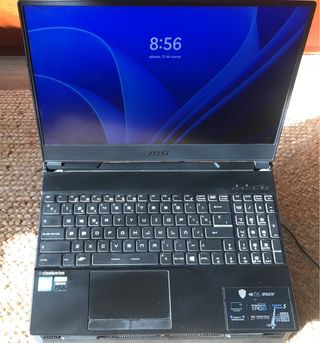 Portátil MSI GL65 Gaming + Cargador