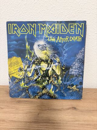 Vinilo Iron Maiden Live After Death
