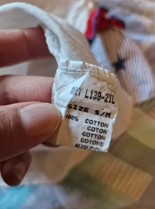 T-shirt con maniche a balze S M