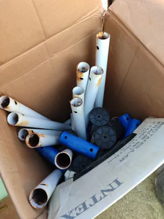 Piscina desmontable exterior Jardín