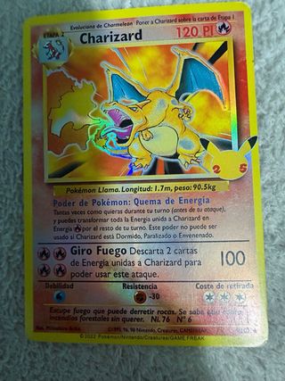 Carta Pokémon Charizard Etapa 2